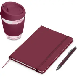 Kooshty Joden Kraft Gift Set Maroon.